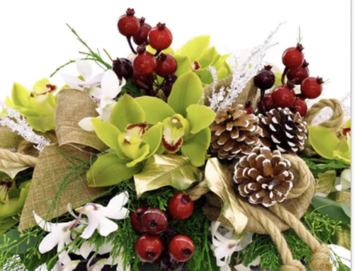 Make a Statement with Flowers During Christmas and New Year’s!