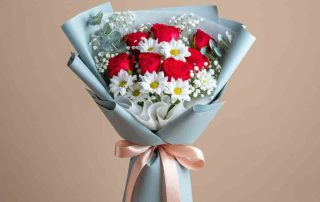 Teacher Appreciation Flowers with Roses and Daisies